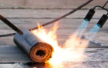 White Roding Or White Roothing asphalt flat roofing repairs